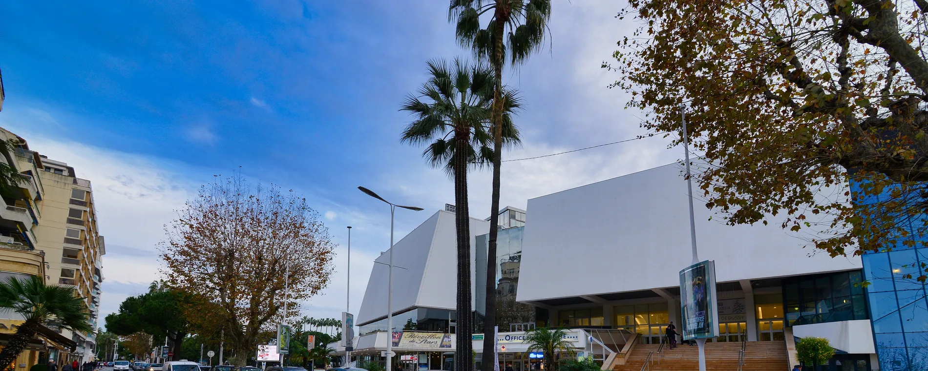 The Palais des Festivals et des Congrès in Cannes, the venue of the Cannes Lions festival