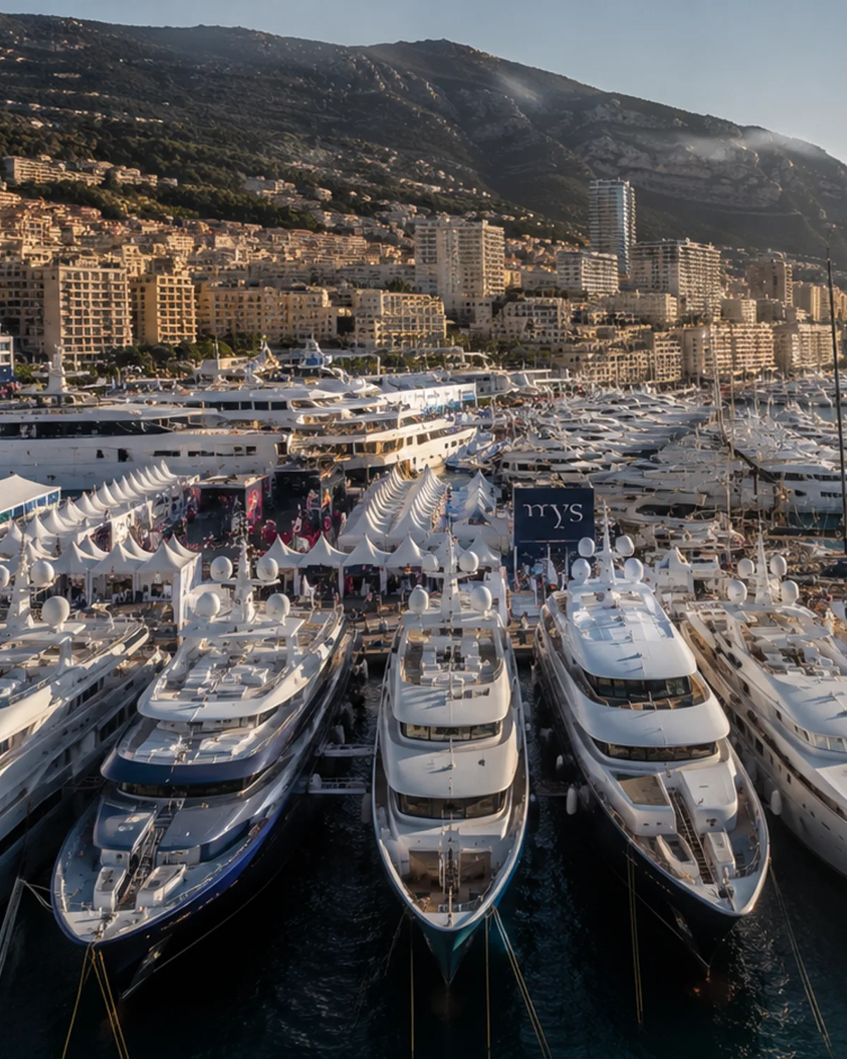 Monaco Yacht Show — Port Hercule